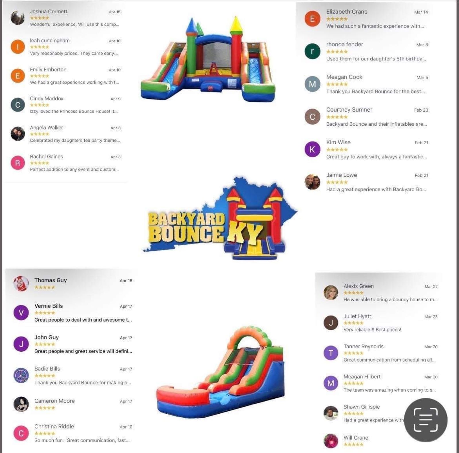 Backyard Bounce KY Bounce House & Water Slide Lexington